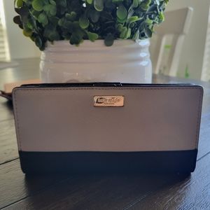 Women's Kate Spade 2 tone wallet